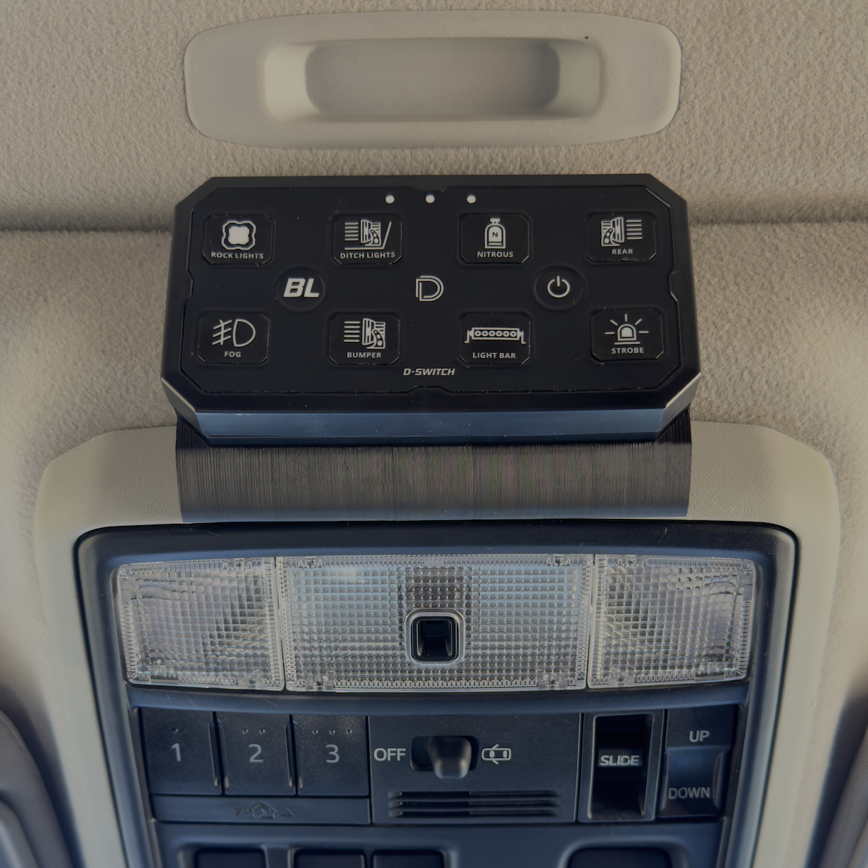 5th Gen 4Runner Diode Dynamics Captain Switch Panel Mount