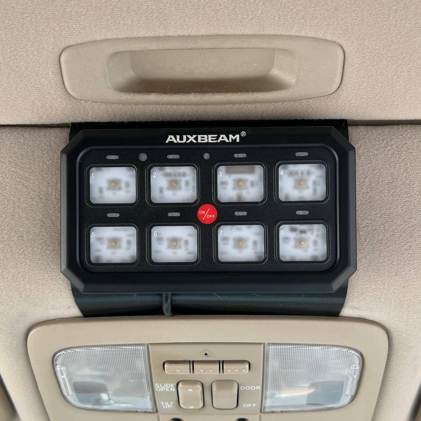 GX470 Auxbeam Captain Switch Panel Mount