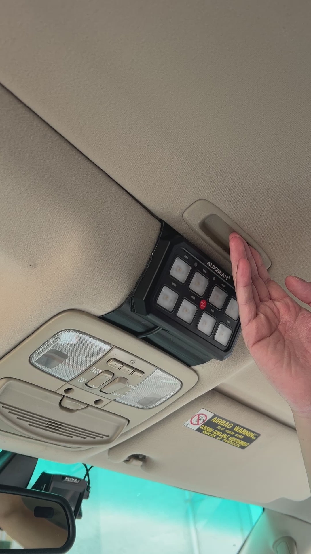GX470 Auxbeam Captain Switch Panel Mount – EXIGEX - Equip Your